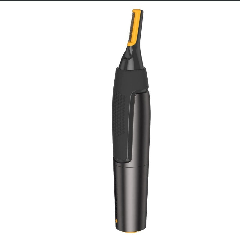 Electric nose hair eyebrow sideburns trimming and repairing device electric charging mini shaver shaving knife for men