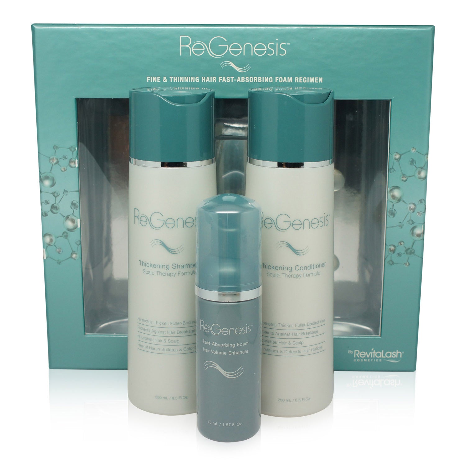 ReGenesis Fino Y El Adelgazamiento Del Cabello, De Rápida Absorción De Espuma Regimin
