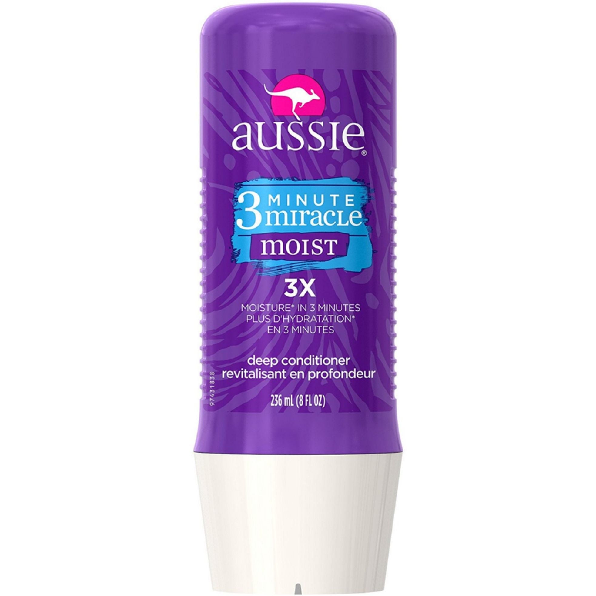 Aussie  Deep Moist Conditioner With Avocado Jojoba Oil 8 Fl Oz