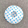 Thickened Shower Cap Wholesale Non-disposable Waterproof Polka Dot PVC Adult Bath Cap PE Oil-proof