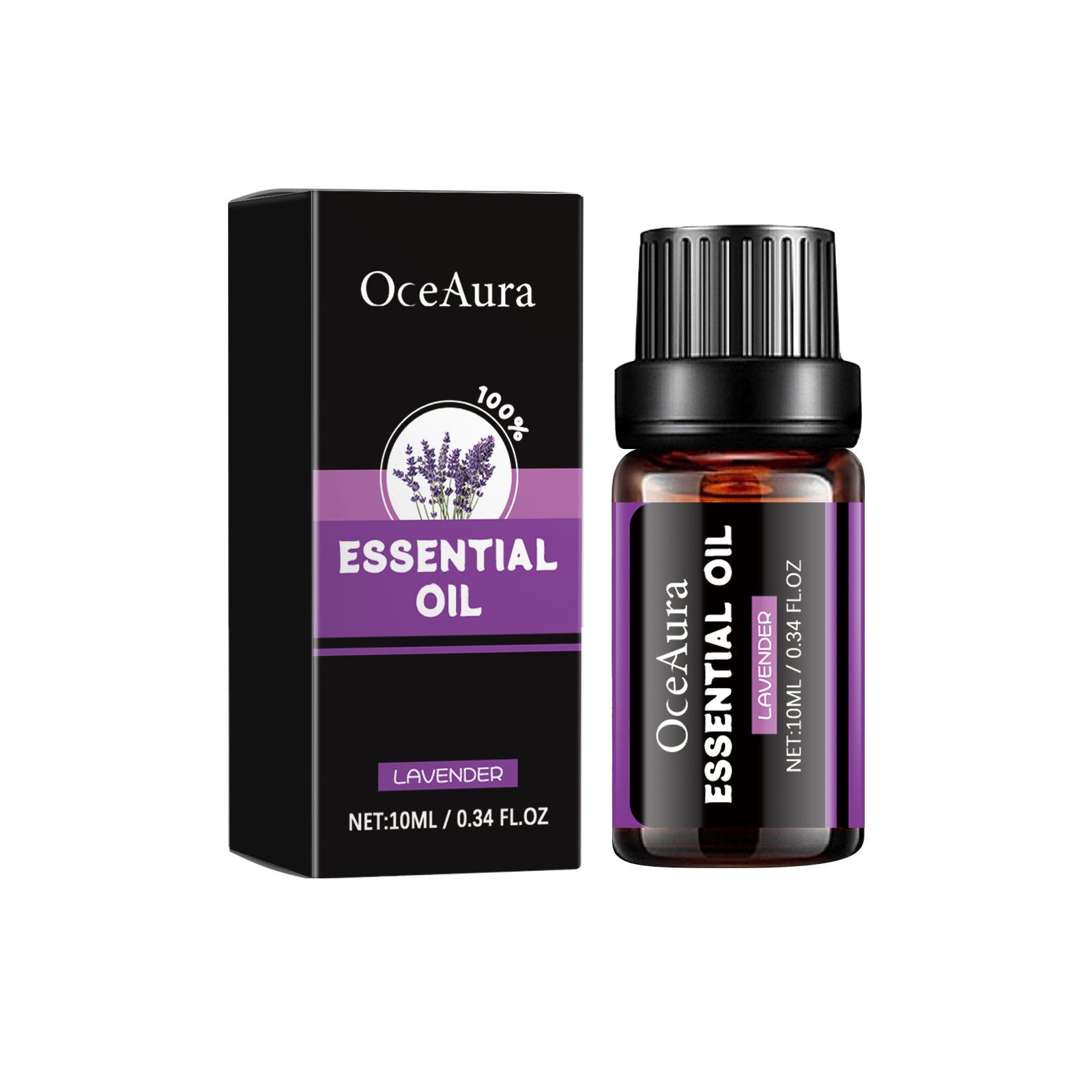 Lavender Essential Oil, Skin Moisturizing Whitening Beauty Firming Skin Relaxing Body Massage Essential Oil