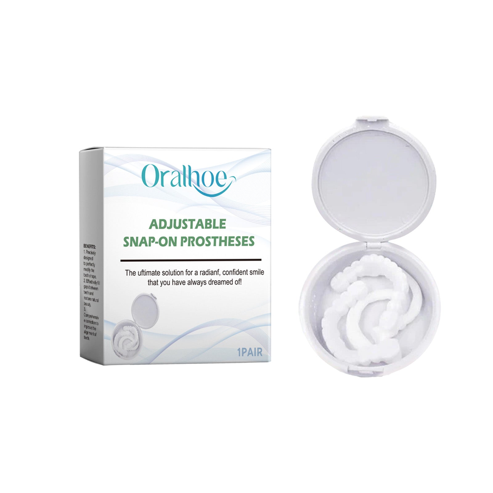 Adult Teeth Braces Denture Dentures Are Suitable For Covering Small Defects Between Teeth To Improve Appearance