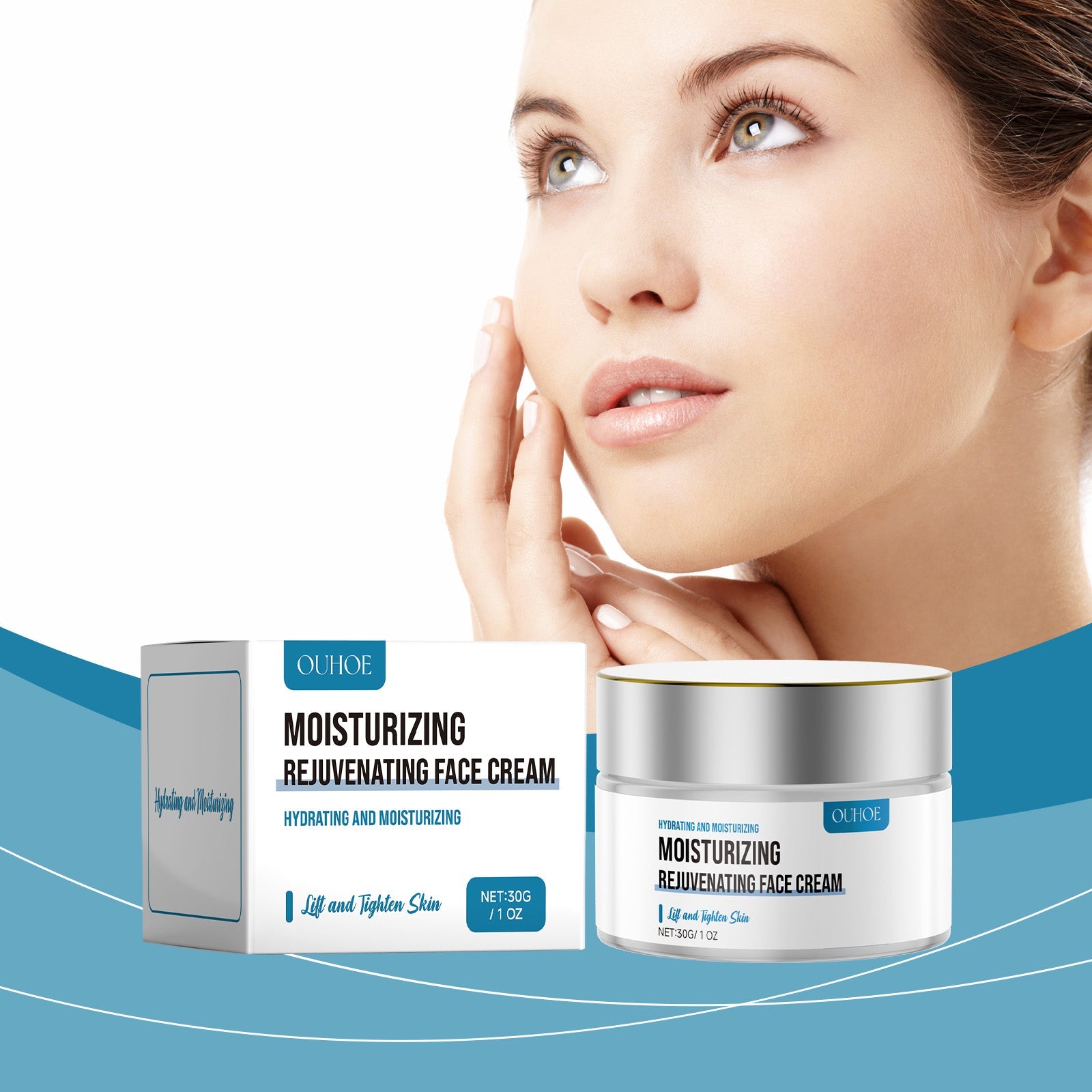 Repair And Moisturizing Cream, Hydrating And Moisturizing Facial Skin Firming And Hydrating And Brightening Repair Cream