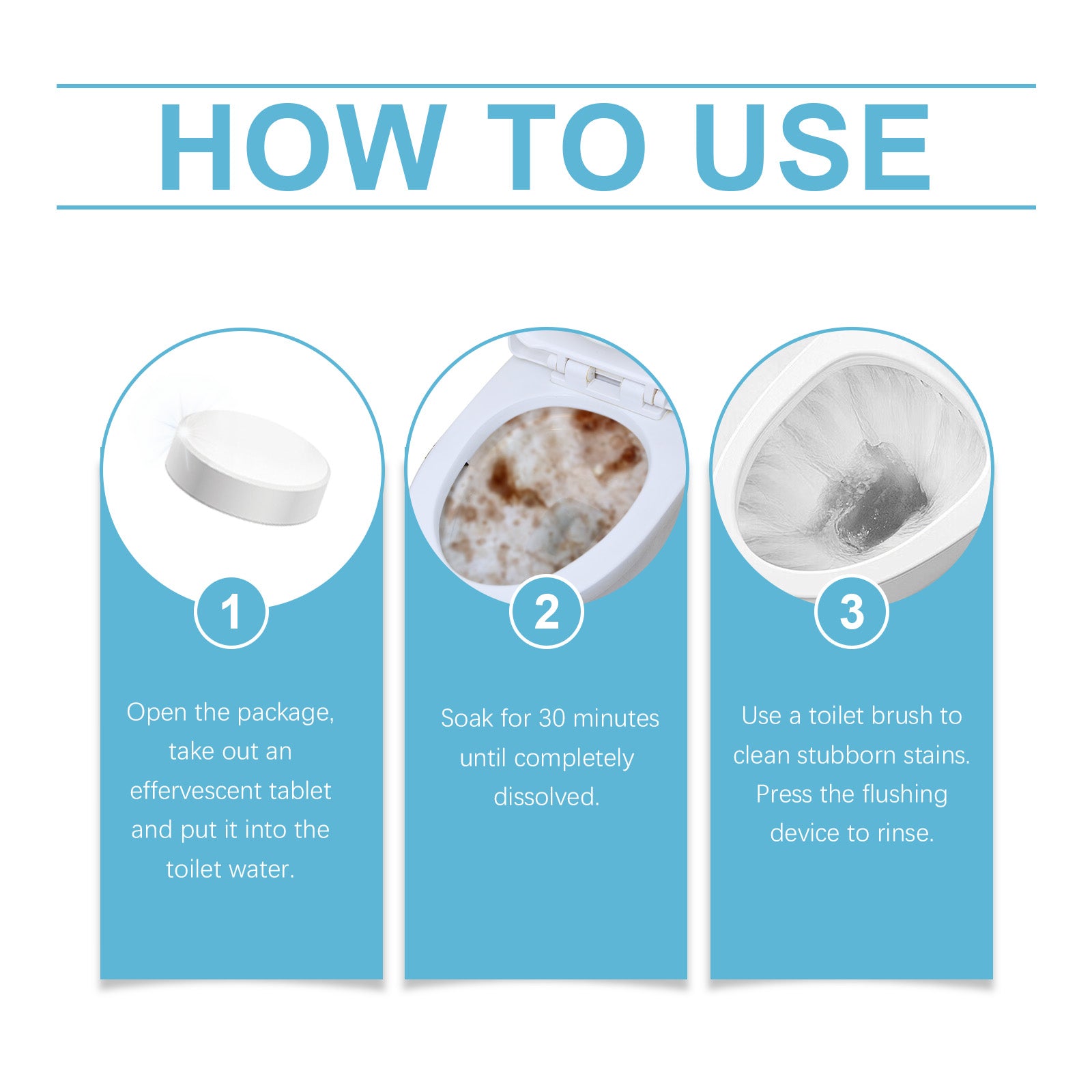 Toilet Decontamination Effervescent Tablet Decontamination Urine Stain Toilet Decontamination Deodorant Toilet Decontamination Effervescent Tablet