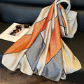 Elegant Emulation Silk Scarf Women's Spring And Summer Sun Protection Long