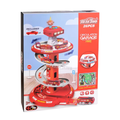 Six Six Zero Fire Rescue Circulation Garage Spiral Track (26 Pcs)