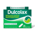 Dulcolax Laxative Suppositories 28 Ct