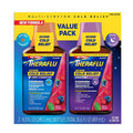 Theraflu Multi-Symptom Severe Cold Relief Day & Night Liquid - Berry - 16.6 Fl Oz