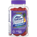 Alka-Seltzer Heartburn Relief + Gas Relief, Extra Strength Antacid, Tropical Fruit, 60 Chewable Tablets