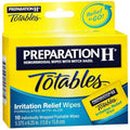 Preparation H Hemorrhoidal Wipes With Aloe Max Strength Individually Wrapped 10Ct