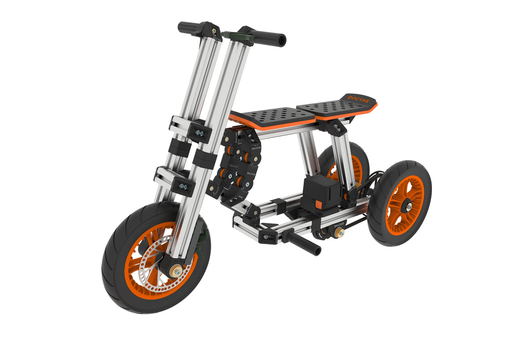 Modular design High-strength material electric innovation kart, more than 20 kinds of assembly methods