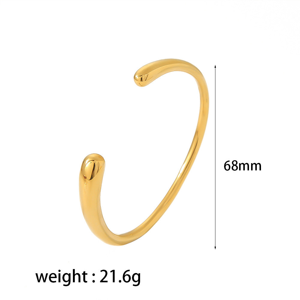Colorful zirconium full diamond high-end fashion stainless steel casting bracelet bracelet bracelet accessories