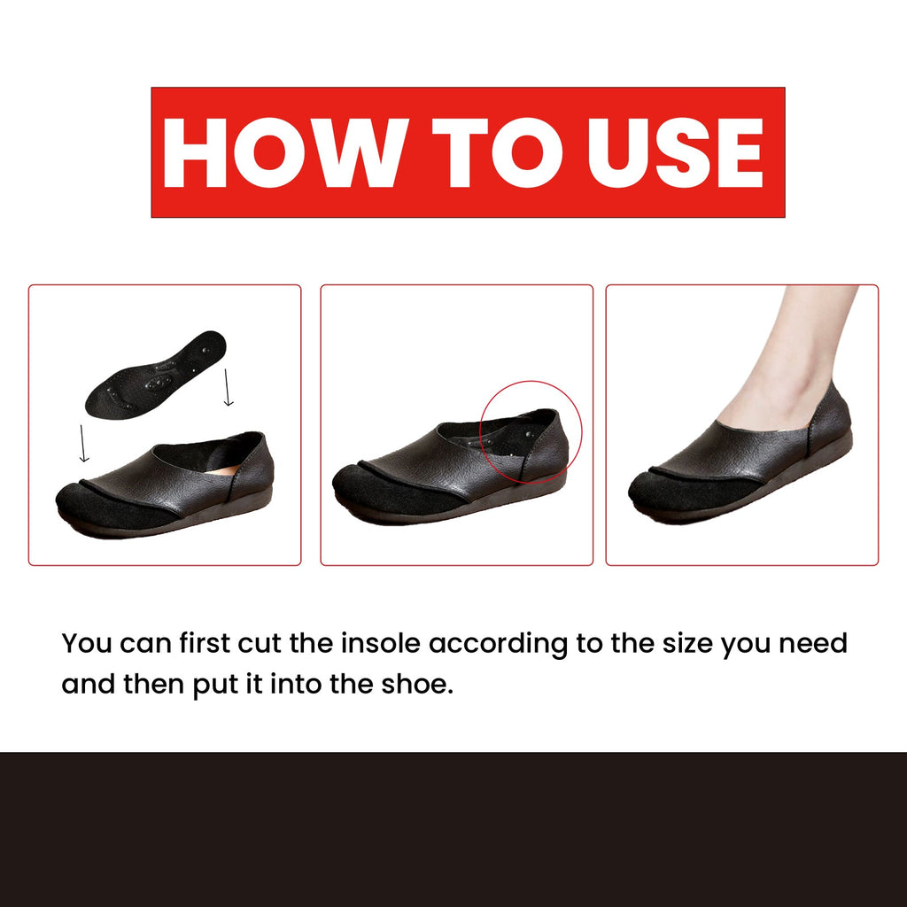 Far Infrared Tourmaline Acupressure Insoles, Vein Repair Body Care Slimming Body Anti-Slip Wear Arch Support Insoles