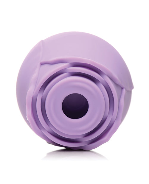 Bloomgasm Wild Rose Clitoral Suction Vibe - Purple
