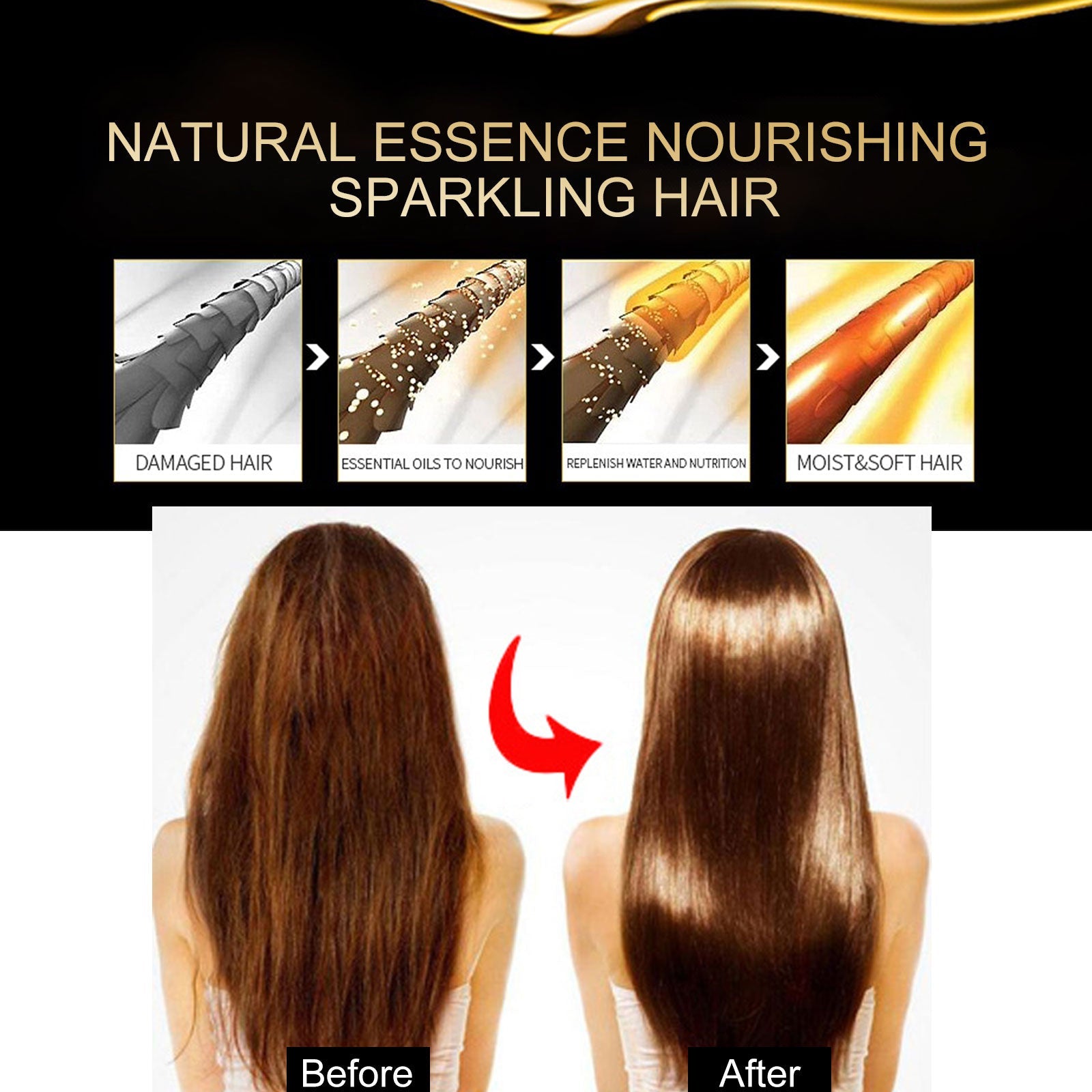 Smooth Shampoo Cocoa Butter Shampoo Conditioner Clean Smooth Hair Moisturizing Hair Treatment