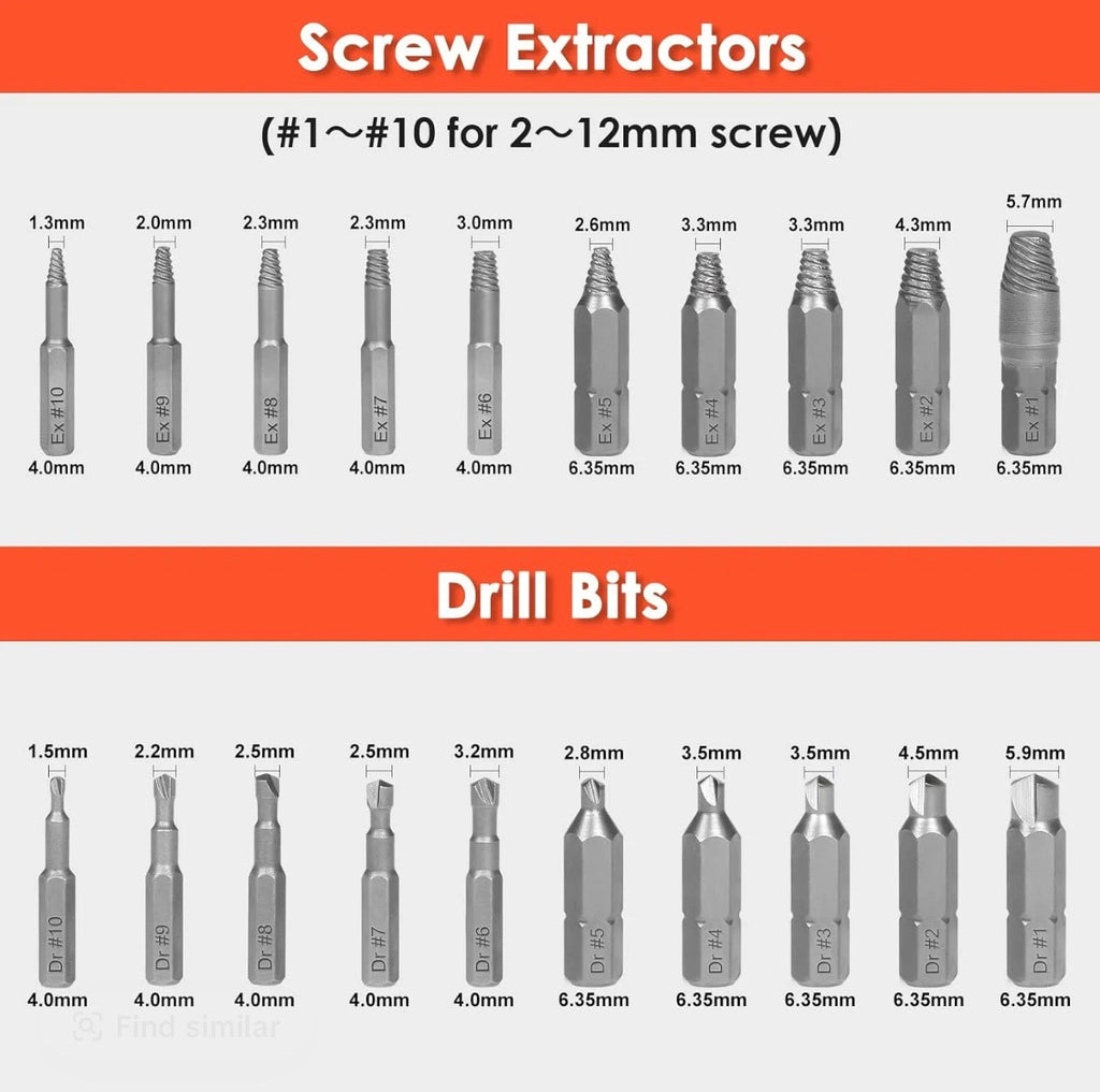 BoltGrip Extractor Set