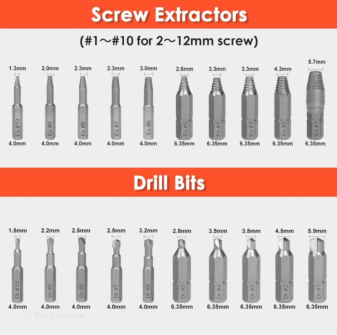 BoltGrip Extractor Set
