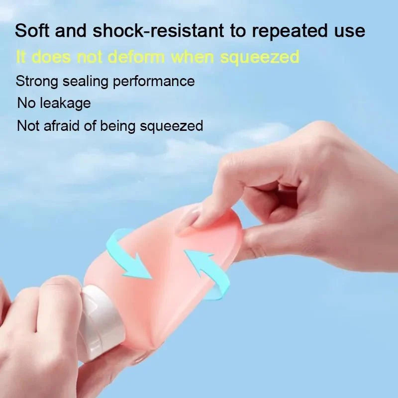 Silicone Travel Bottles – Refillable Leakproof