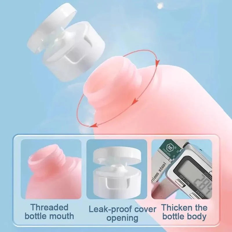 Silicone Travel Bottles – Refillable Leakproof