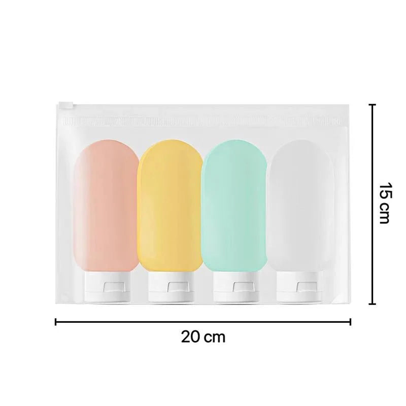 Silicone Travel Bottles – Refillable Leakproof