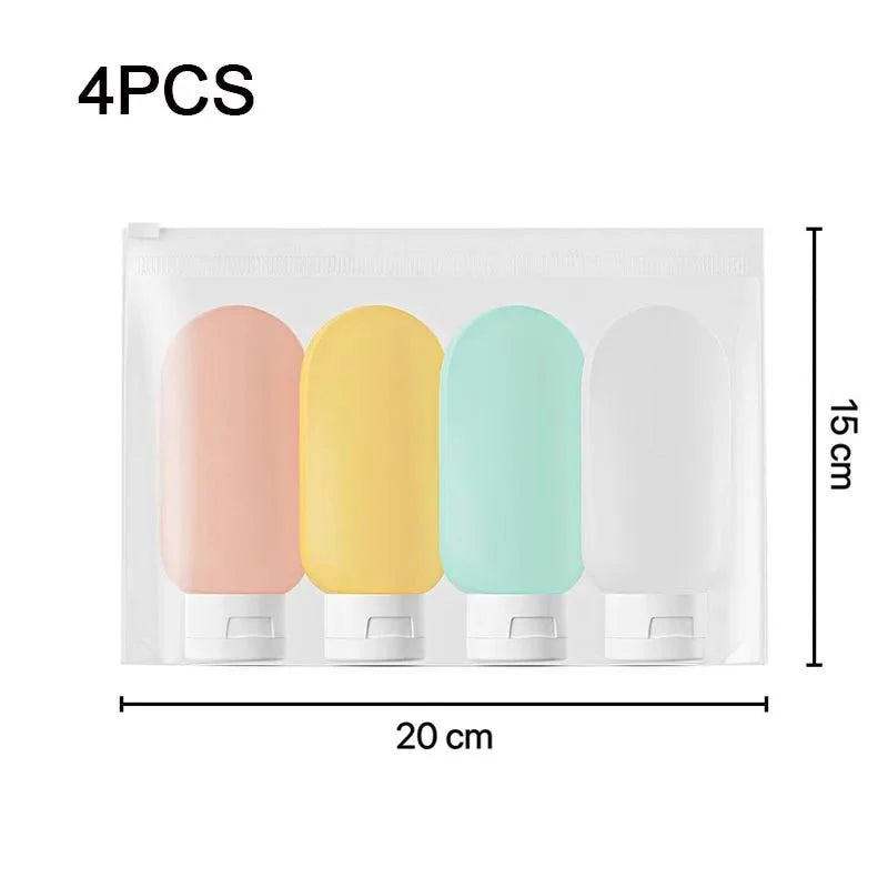 Silicone Travel Bottles – Refillable Leakproof