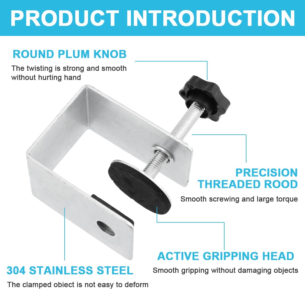 Cabinet Drawer Installation Clamps 4PCS Silicone Pad Woodworking Hardware
