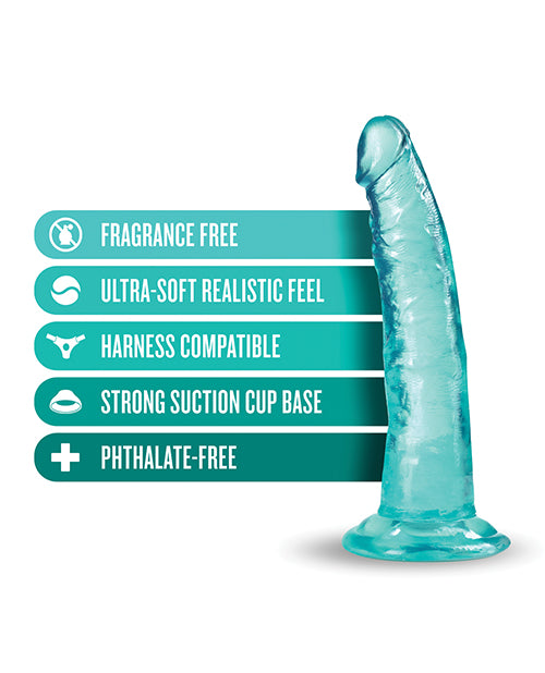B Yours Plus 7.5" Lust n' Thrust Dildo Teal