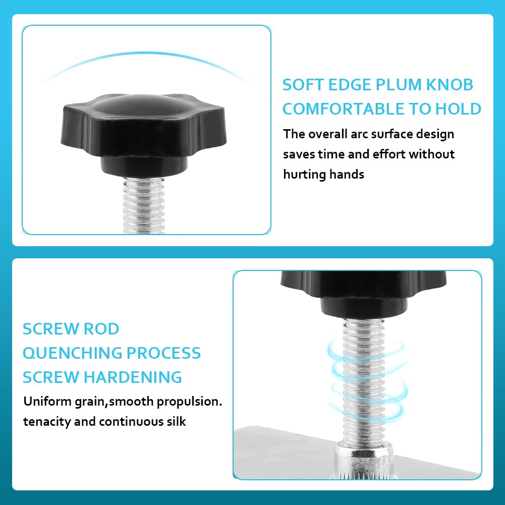 Cabinet Drawer Installation Clamps 4PCS Silicone Pad Woodworking Hardware