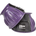 Cashel Rubber Horse Bell Boots Purple Size M