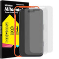 Milomdoi 3 Pack Matte Screen Protector iPhone 17 Pro Max Tempered Glass
