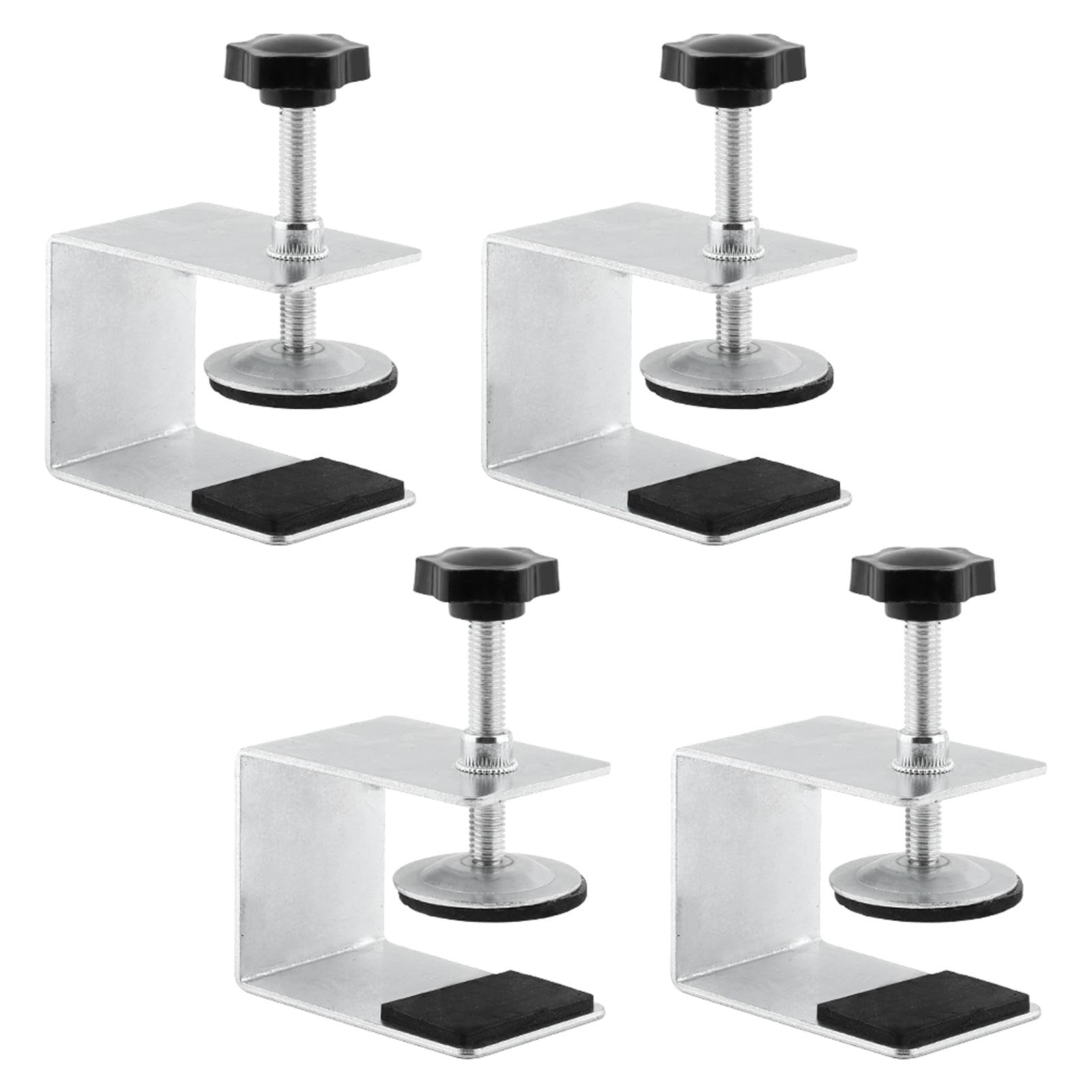 Cabinet Drawer Installation Clamps 4PCS Silicone Pad Woodworking Hardware
