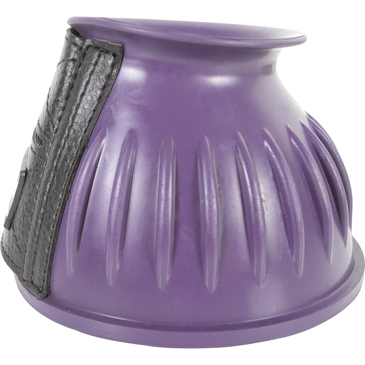 Cashel Rubber Horse Bell Boots Purple Size M