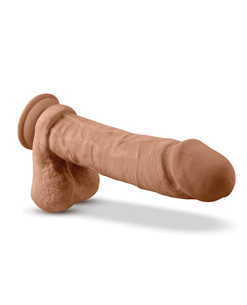 Dr. Julian 9" Dildo with Balls - Mocha