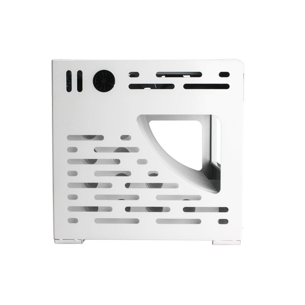 16 Bay Charging Cabinet for Laptop Chromebook Locking Charging Station-WHITE