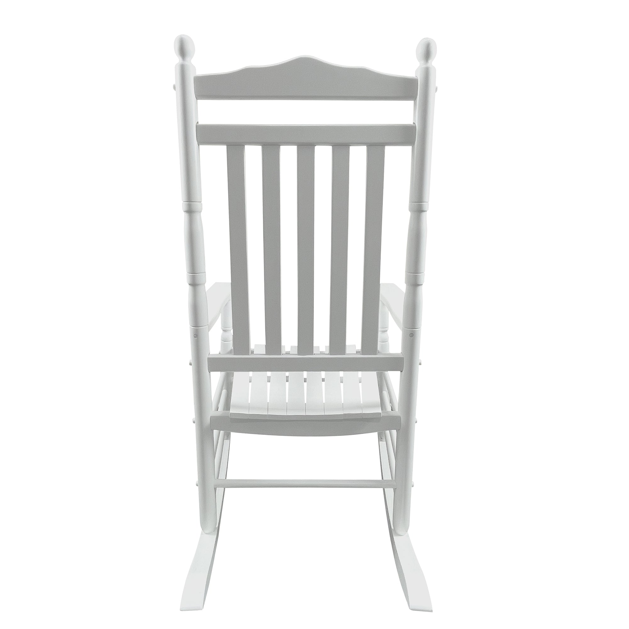 BALCONY PORCH ADULT ROCKING CHAIR   - WHITE