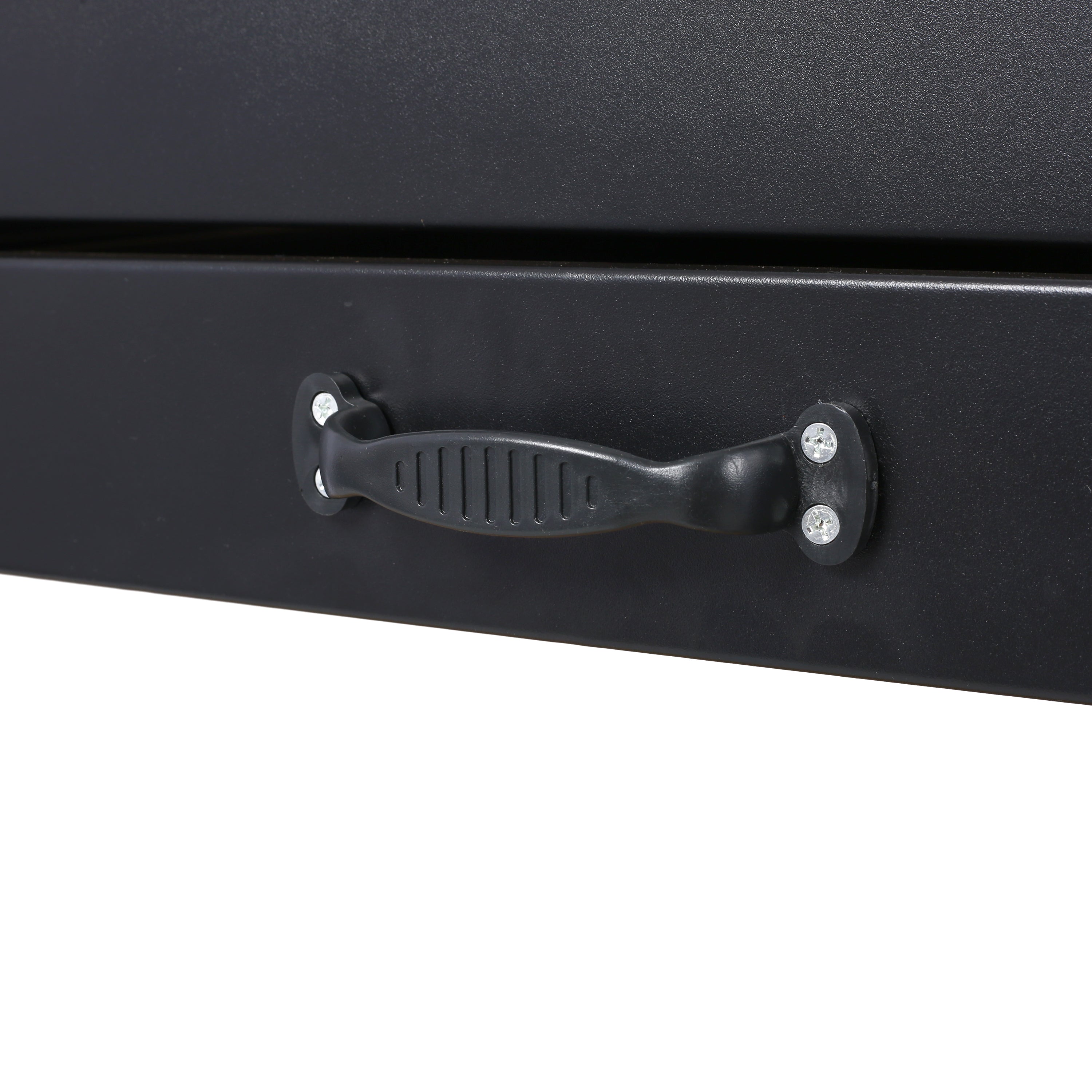 Steel Workbench Tool Storage Work Bench Workshop Tools Table W/Drawer and Peg Board ,4xAC outlets 2xUSB Ports