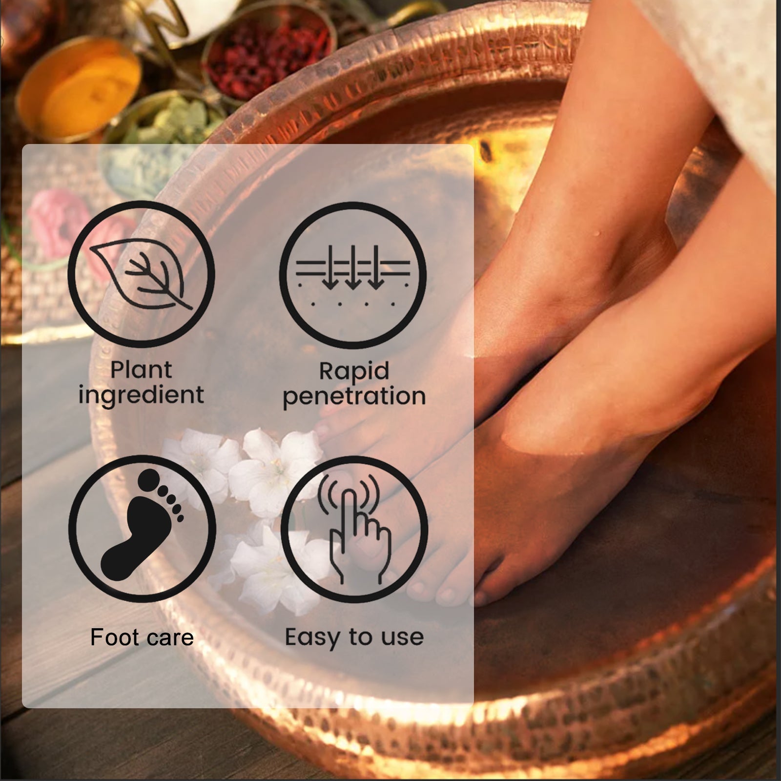 Foot Care Package Repair Soreness And Swelling Relief Foot Soak Foot Clean Nail Calluses Foot Bath Package