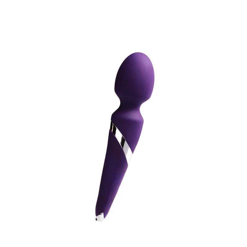 VeDO Wanda Rechargeable Wand Vibrator Deep Purple