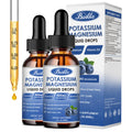 BestBy03/27 Bunkka Liquid Potassium Magnesium Calcium Zinc D3 2 Pack Blueberry