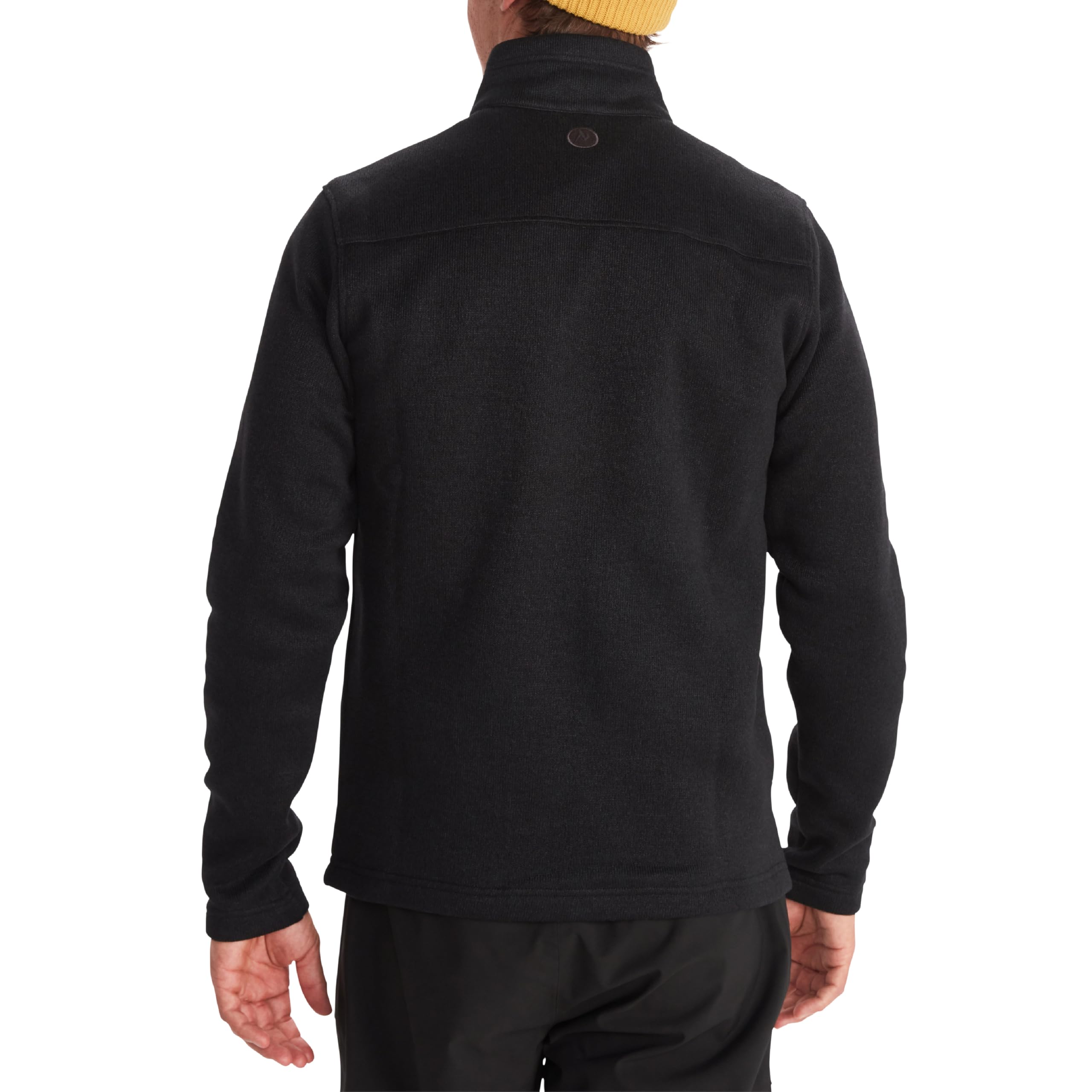 MARMOT Men's Drop Line 1/2 Zip Fleece Jacket Black Size L