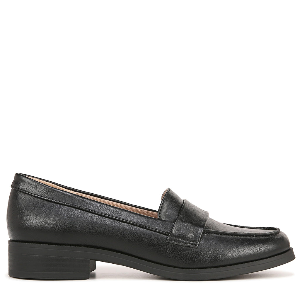 LifeStride Womens Sonoma 2 Slip On Loafers Black Size 10 M