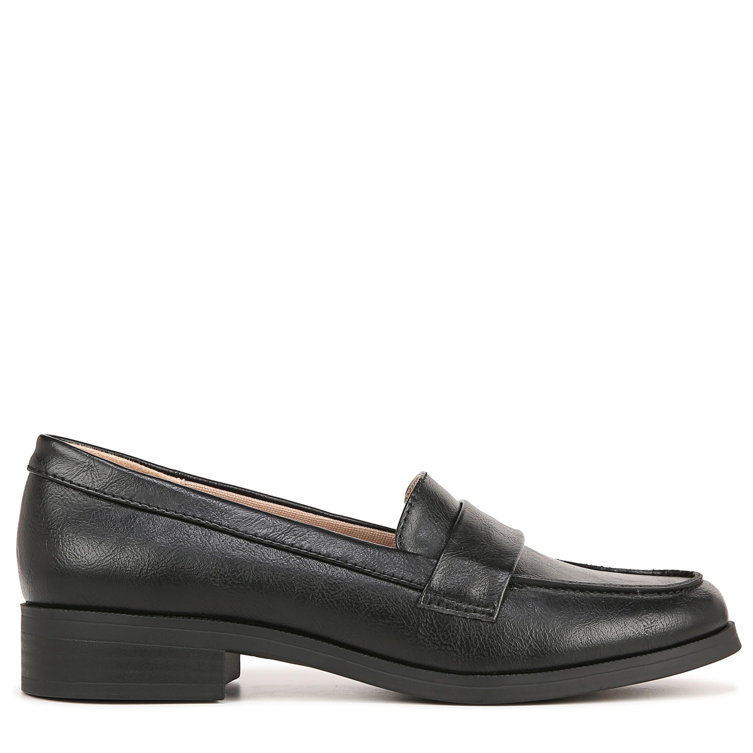 LifeStride Womens Sonoma 2 Slip On Loafers Black Size 10 M