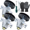 GUSUHAWK 3 Pack Spindle Assembly 918-06980 w 954-04077A Belt Cub Cadet XT1 GT50