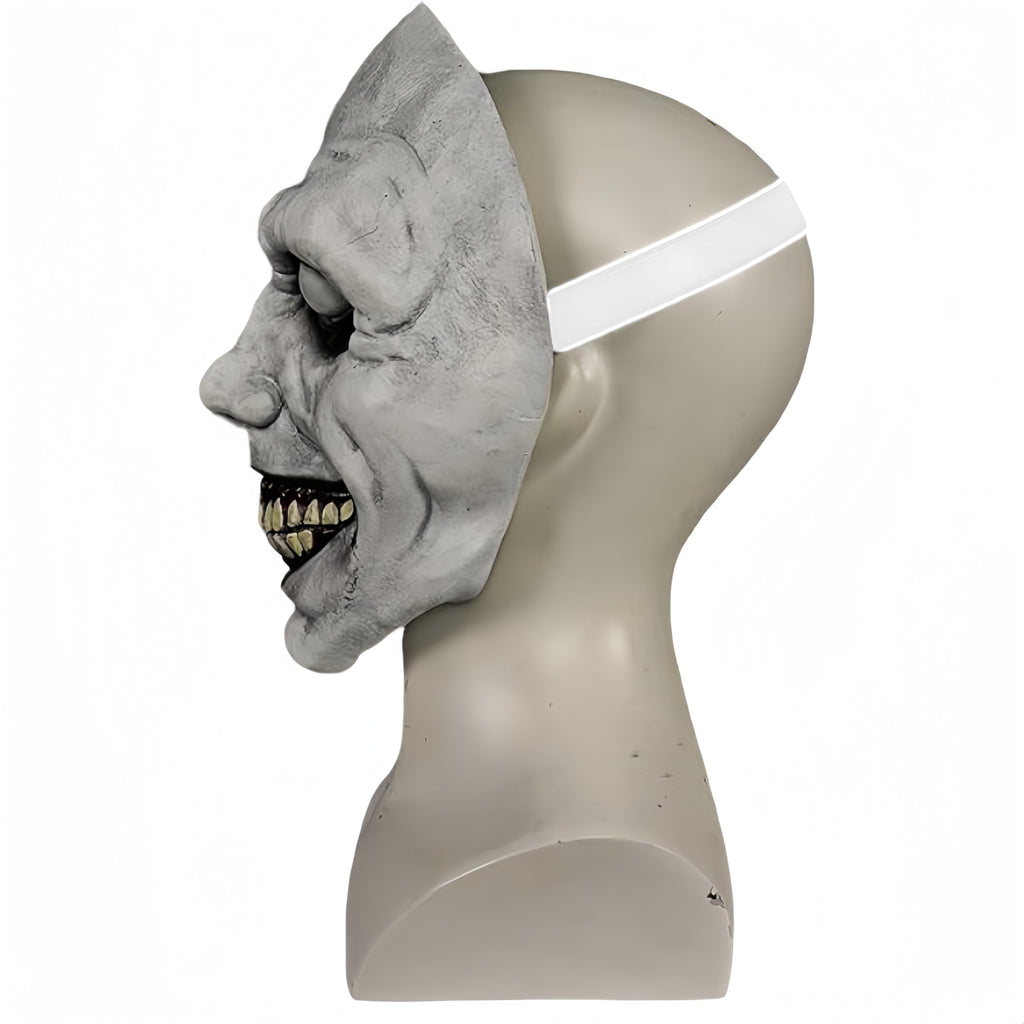 Aerkersun Scary Halloween Mask Breathable Natural Latex Demon Size General