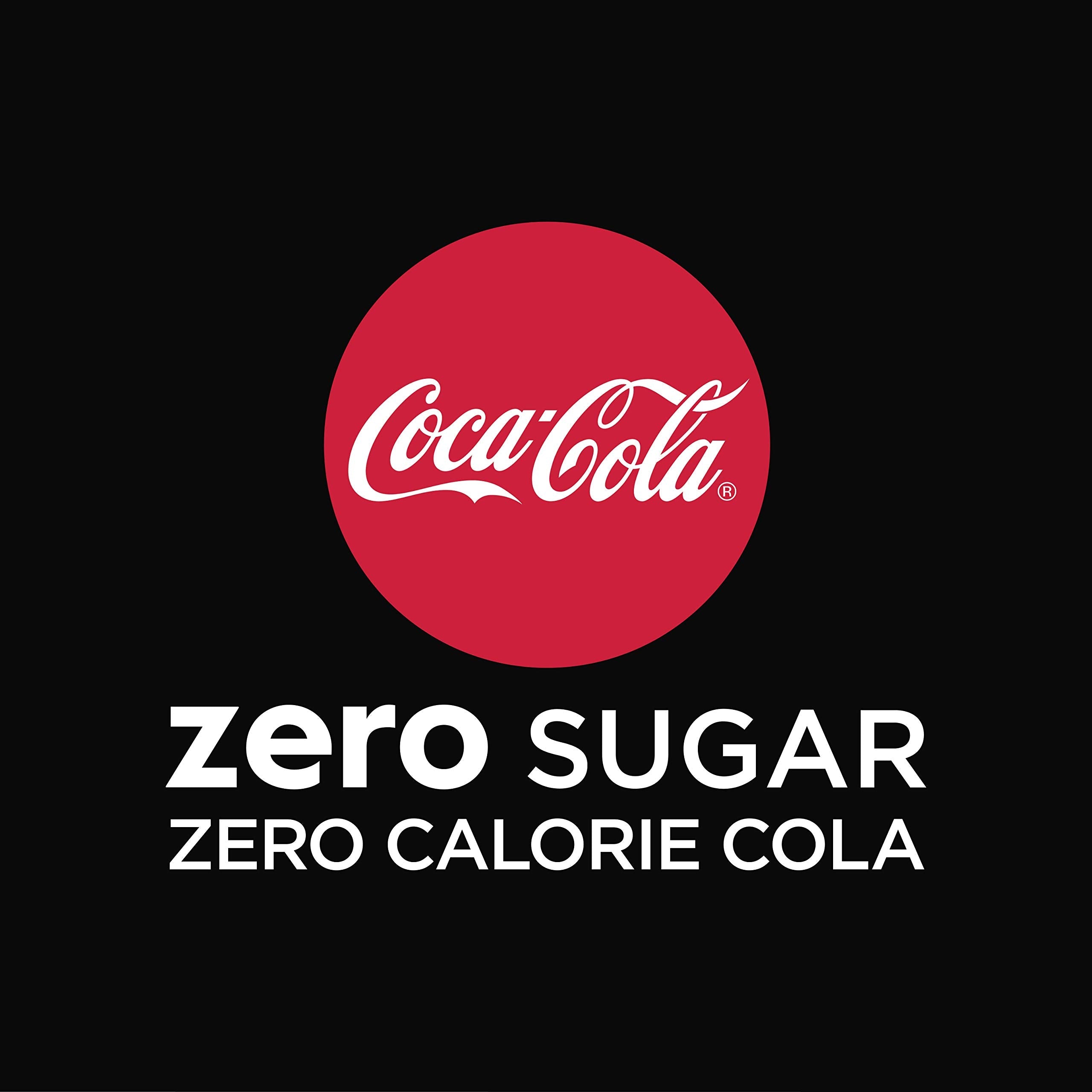 Coca-Cola Coke Zero Sugar Diet Soda Soft Drink, 12 fl oz, 12 Pack