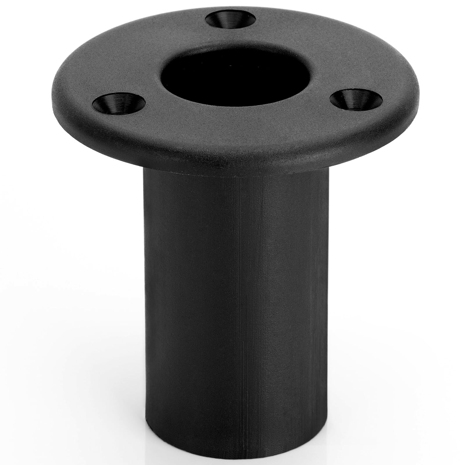 VAROILAR 4X Folding Pontoon Ladder Insert Plugs 1" Boat Hook Mount 4Pcs