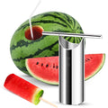 COKSDUPID Stainless Steel Watermelon Cutter Round Slice Juicer Silver