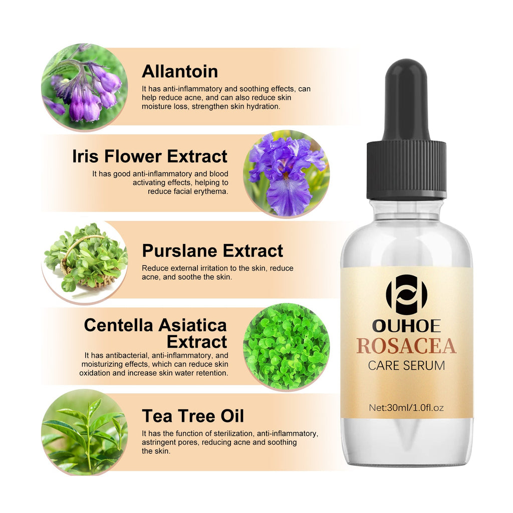 Erythematous Repair Essence, Repair Skin Lighten Facial Erythematous Moisturizing Essential Oil