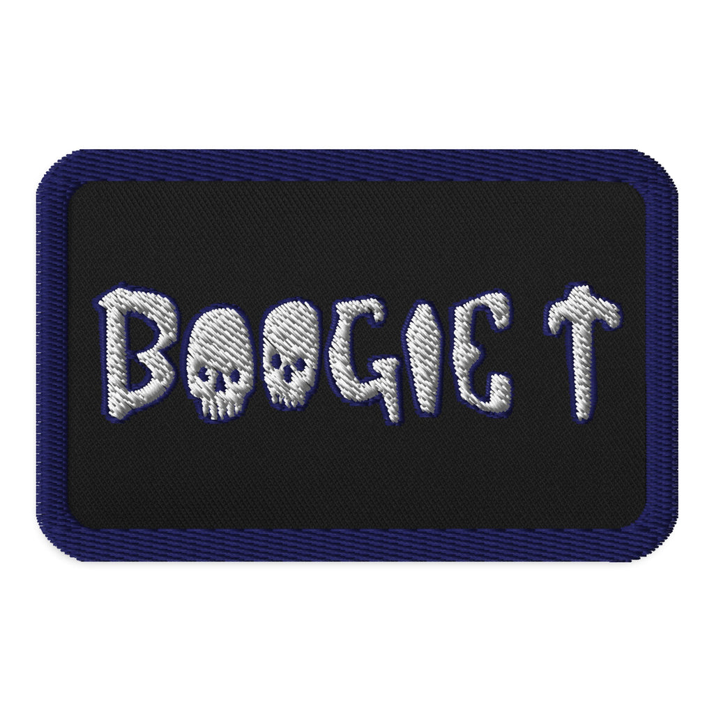 Boogie T Iron-on Embroidered EDM Raver Patches