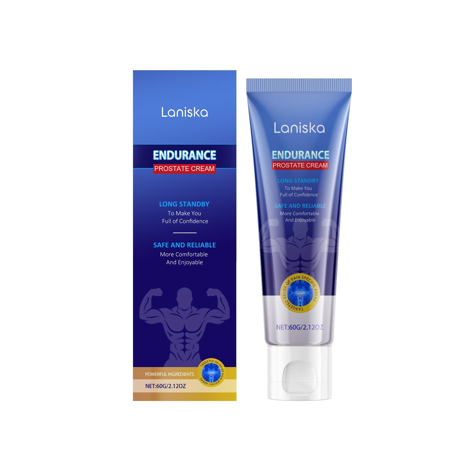 Men's Repair Cream, A Daily Body Care Cream That Gently Relives Skin Discomfort and Enhances Comfort
